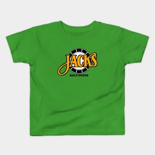 Retro Baltimore Skipjacks Hockey Kids T-Shirt